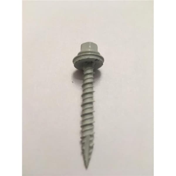 Sheet Metal Screw, #10, 2-1/2 in, Steel